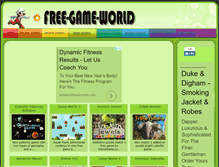 Tablet Screenshot of free-game-world.com